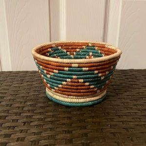 Small Colorful Wicker basket